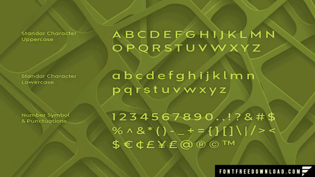 Mosafin Font: Key Features